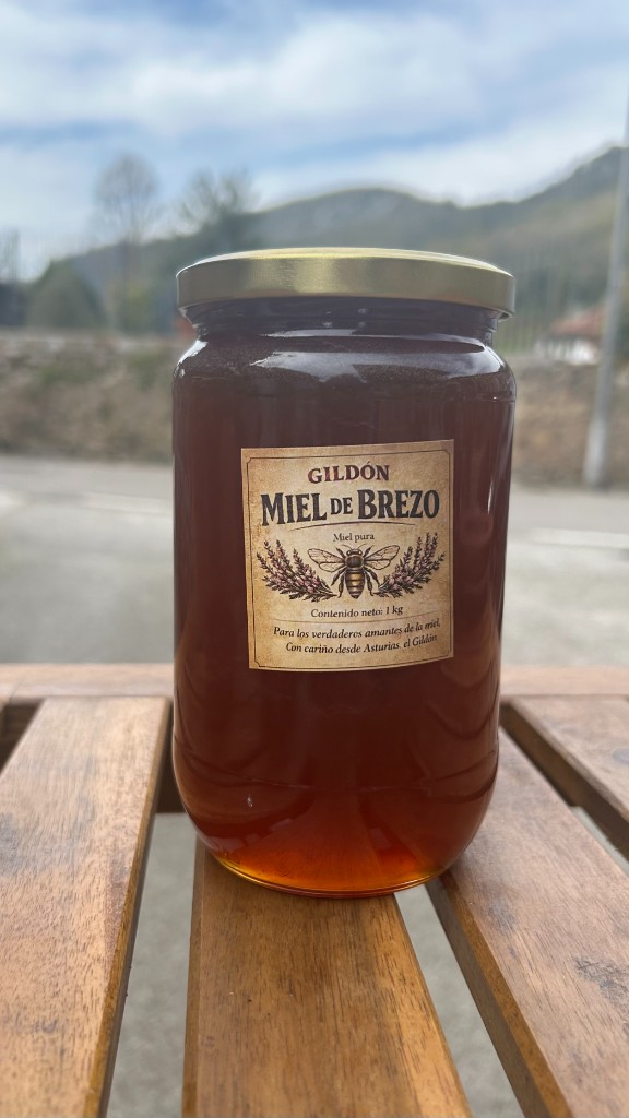 Bote de miel de brezo 1kg